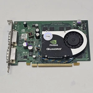 DELL WX397 0WX397 NVIDIA QUADRO FX 570 256MB GDDR2 PCIE GRAPHICS CARD UNTESTED - Picture 1 of 8