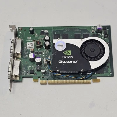 DELL WX397 0WX397 NVIDIA QUADRO FX 570 256MB GDDR2 PCIE GRAPHICS CARD UNTESTED - Image 1 of 4