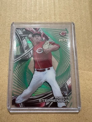 2016 TOPPS ROOKIE RC ROBERT STEPHENSON REDS GREEN /99 HIGH TEK HT-RS - BBT - Image 1 of 2