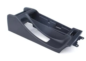 BMW E46 Short Center Console Trim Black RHD Genuine 51168234156 - Picture 1 of 3