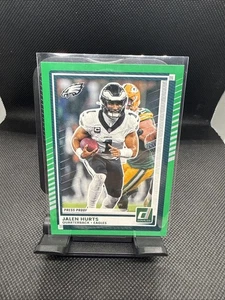 Donruss Football Green Press Proof 2025 Jalen Hurts Eagles - Imagen 1 de 2