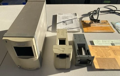 Nikon SUPER COOLSCAN 5000 ED, adapters, cords, manuals. Ships from USA!!! - Image 1 of 3