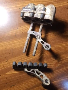 Hoyt Arrow Rack 6 Arrow 2 Piece Quiver Realtree Max-1 Camo - Picture 1 of 4