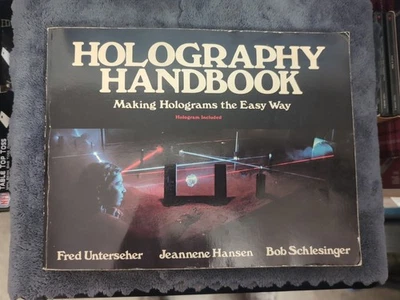 Vintage Holography Handbook Making Holograms Easy Way With ...  Unterseher TPB  - Image 1 of 4