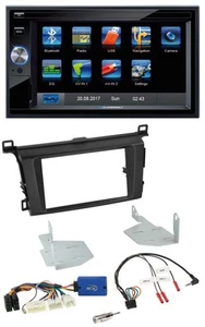 Blaupunkt SD Bluetooth 2DIN MP3 USB Lenkrad Autoradio für Toyota RAV 4 ab 2013 - Bild 1 von 8
