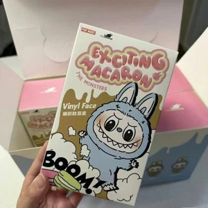 Authentic POP MART LABUBU 1.0 Monsters Exciting Macaron Vinyl Mystery Blind Box - Picture 1 of 5