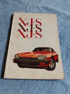 Jaguar XJS V12 UK Specification 1977 Handbook Owners Manual XJ-S French German - Picture 1 of 17