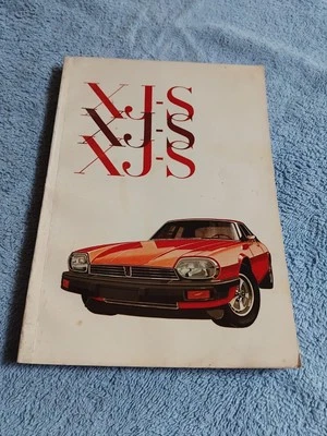 Jaguar XJS V12 Reino Unido Especificación 1977 Manual del Propietario XJ-S Pre HE Foto 1 de 4