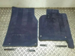 Porsche 944 S2 1991 Genuine Floor Mats Blue Driver & Passenger Side. Some Wear. - Picture 1 of 17