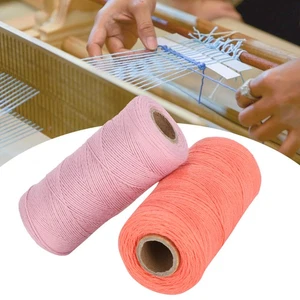 .›2Pcs Embroidery Machine Thread 8/4 Warp Yarn Weaving Carpe Ture Cotton Spinnin - Picture 1 of 12