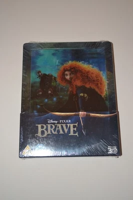 Brave Disney Pixar Blu ray 3D Lenticular Steelbook - UK Release New and Sealed - Image 1 of 4