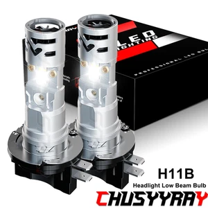 Kit de conversión de bombillas de faros LED H11B haz bajo blanco súper brillante - Imagen 1 de 13