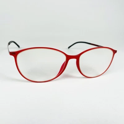 SILHOUETTE eyeglasses OPAL RED OVAL glasses frame MOD: SPX 1562 40 6056 - Image 1 of 4