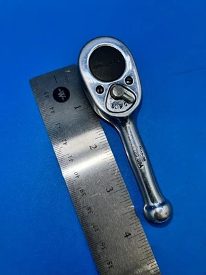 Snap-on Tools Stubby Ratchet 3/8 英寸驱动 FK720 美国 S-8-9 — 第 1/4 张图片