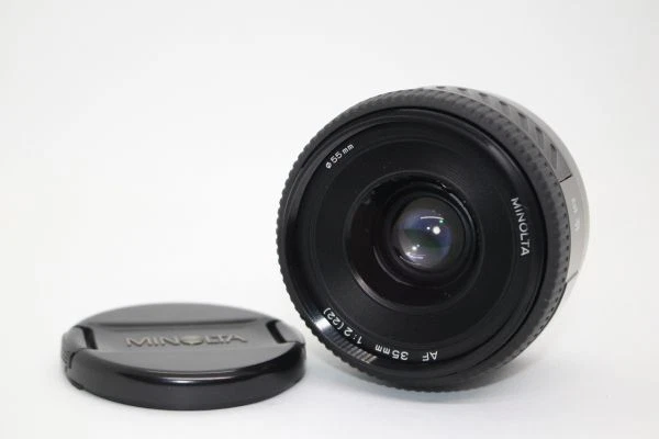 [Excellent+] Minolta AF 35mm F2 prime lens for Sony A-mount Used From Japan - Image 1 of 4