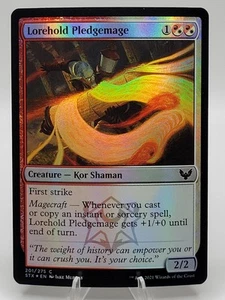 MTG Lorehold Pledgemage Strixhaven: School of Mages Foil - Picture 1 of 2