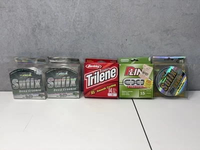Lote Línea de Pesca Sufix Performance Trenza P-Link CXX Berkley Trilene Sufix Mono Foto 1 de 4
