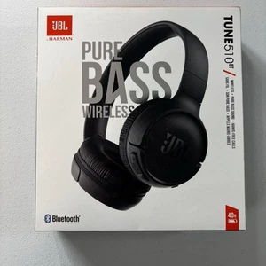 JBL Tune 510BT Wireless On-Ear Headset - Black - Zdjęcie 1 z 6
