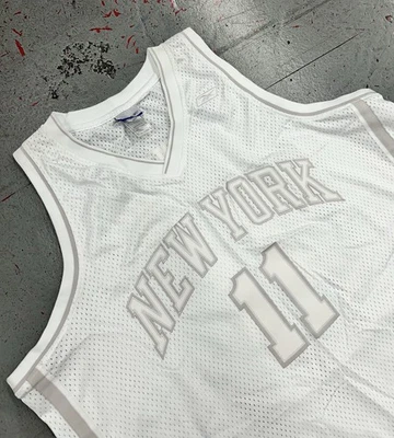Reebok New York Knicks Crawford #11 Swingman White Jersey Size 3XL  - Image 1 of 4