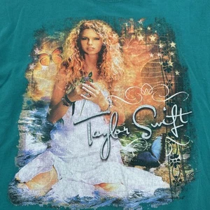 Camicia Vintage Y2K Gildan Taylor Swift Album Autotitolata Tour Rara Taglia Large - Foto 1 di 11