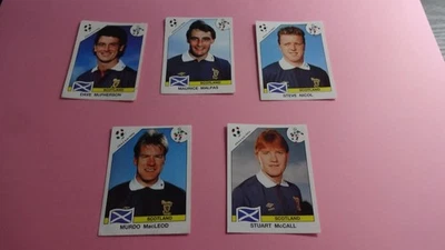 5 images  ITALIA'90   ORIGINALES  -  ÉCOSSE - LOT 2  dont  STEVE  NICOL - Photo 1/2