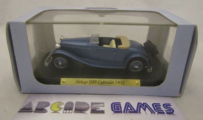 VOITURE D'EXCEPTION 1/43 DELAGE D8S CABRIOLET 1932 - ATLAS - Photo 1/2