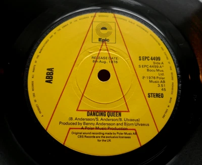 ABBA DEMO 45 ' DANCING QUEEN ' SUPERB ! - Image 1 of 4