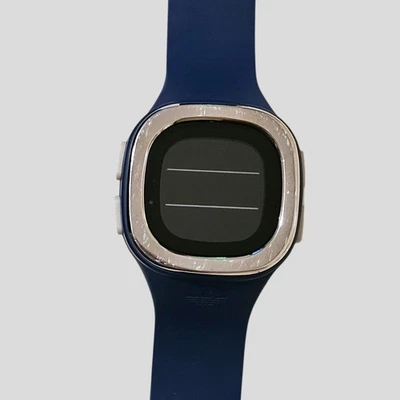 Adidas ADH3139 Digital Watch Blue Silicone Band Stainless Steel Case 10ATM Water - image 1 of 4