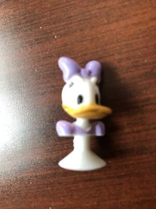 Disney Best Buddies Micro Popz Daisy Duck Rubber Suction Cup Toy 1.25" - Picture 1 of 4