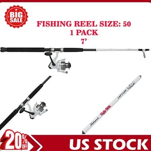 Ugly Stik 7’ Catfish Spinning Fishing Rod and Reel Catfish Combo, Lake, River - Picture 1 of 7