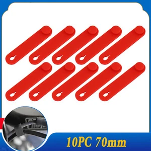 10PC Cavi/fili della frizione Cinghie di fissaggio in gomma Legami universali - Picture 1 of 4