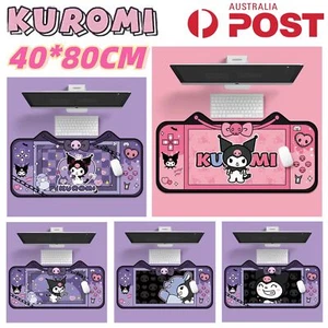 Kuromi Gaming Keyboard Mouse Pad Large Office Desk Mat Mousepad Non-Slip Xmas AU - Afbeelding 1 van 15