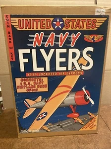 ERTL US Navy Flyers 1929 Lockheed Air Express Coin Bank Airplane Piggy #F017 - Picture 1 of 6
