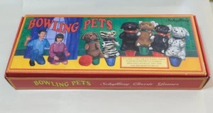 SCHYLLING CHILDREN'S BOWLING PETS STUFFED PLUSH PIN GAME - COMPLETE - Picture 1 of 5