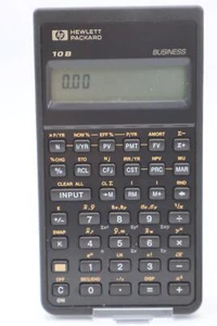 Calcolatrice aziendale Hewlett Packard HP 10B - Foto 1 di 2