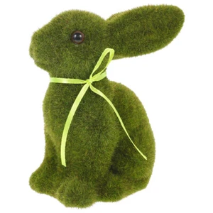 Simulierte Kaninchenverzierung Baby Künstliches Tier Miniatur-Tierfiguren - Bild 1 von 12