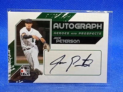 2011 ITG Heroes and Prospects Jace Peterson #A-JPE Auto - Image 1 of 2
