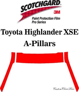 3M Scotchgard Paint Protection Film Pro Series 2021 2022 Toyota Highlander XSE - Picture 1 of 3