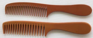 TWO Prof. Detangler Hand Made Bone Comb seamless comb by hairsense #2066S / 2107 - Picture 1 of 1