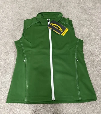 Sun Mountain Women’s Weather Shield Vest Medium Green - Image 1 of 4