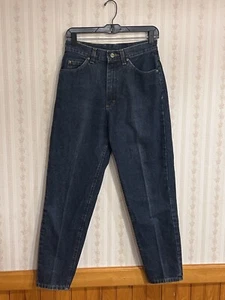 LL Bean Natural Fit Jeans Women’s Size 8P Dark Wash Double L - Picture 1 of 7