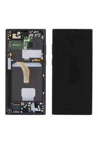 Original Samsung Galaxy S22 Ultra S908B OLED Schwarz Display Touch Service Pack - Bild 1 von 1
