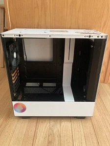 NZXT CA-H510i-W1 Compact ATX Mid-Tower Gaming Case - Matte White - Picture 1 of 5