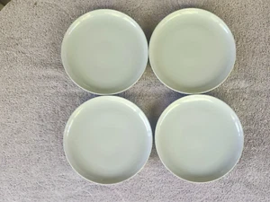 Macy's Hotel Collection Modern Stone Salad Plates Grey 8.25" Set of 4 - Picture 1 of 3