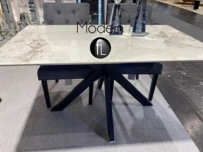 Milan ceramic 1.5 dining table, 150 cm ceramic dining table - Image 1 of 4