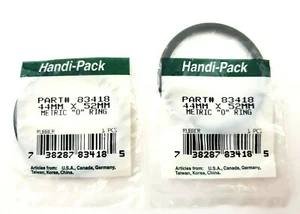 Lot of 2 Handi-Pack 83418 44mm x 52mm Metric O Rings - Picture 1 of 7