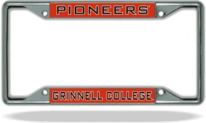 Marco de placa de matrícula Grinnell College PIONEERS - Imagen 1 de 1