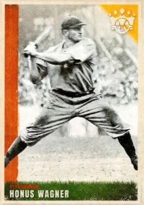 2022 Panini Diamond Kings Honus Wagner Pittsburgh Pirates #5 - Image 1 of 2