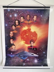 Litografía Star Trek Voyager firmada por Dru Blair con certificado de autenticidad #406/1701 - Imagen 1 de 4