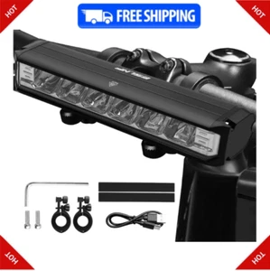 Super Bright LED Bike Light – USB Rechargeable,Waterproof,Daytime & Night Riding - Picture 1 of 9